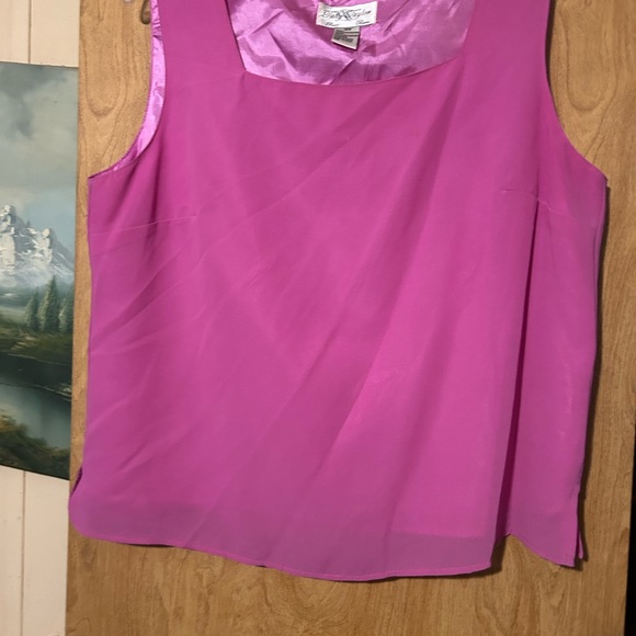 Tally Taylor sleeveless top with elastic shirt and a camisole wrap - Picture 6 of 7